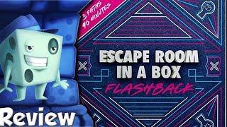 Escape Room In A Box: Flashback Review - with Tom Vasel