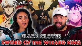 BEST ACTION ANIME MOVIE WE'VE EVER WATCHED! | Black Clover: Sword of the Wizard King Reaction