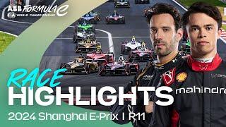 Overtakes, touches, and another LAST LAP battle!  | Shanghai E-Prix Race Highlights