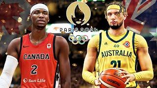 Olympics Debut - Canada V Australia - NBA 2K24 MyCAREER