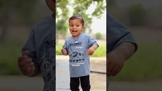 Cute Baby Rudra teasing  #shorts #animals #prank
