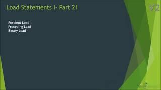 Qlikview Resident load, Preceding load and Binary load #Part 21