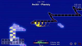 【Pure Perfect】[ADOFAI Custom Play] Amidst - Phantasy (Map by LukasDrakon)