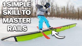 The MOST IMPORTANT Skill To Learn For Park Skiing!!