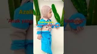 Nama bayi perempuan islami modern 2 kata #shorts