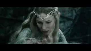 The Hobbit/TBOTFA-Galadriel,Saruman,Elrond VS Sauron and The NINE Scene