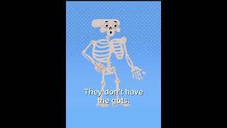 Jollytoons funny skeleton 