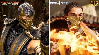 Mortal Kombat 1 - All Character Models Comparison - MK9 vs MK1