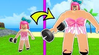 Roblox: BECOMING THE STRONGEST PLAYER IN ROBLOX!!!