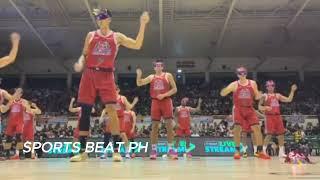 Team Japeth dance routine at 2024 PBA All Star Weekend in Bacolod