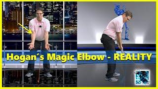 Ben Hogan's Magic Elbow Movement - REALITY #golfswing