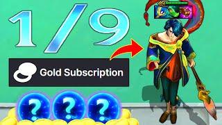 Gold Subscription into Hwei 1v9! ⭐⭐⭐