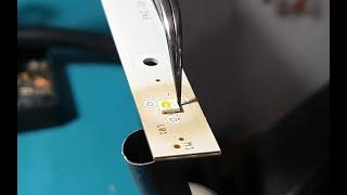 How to Replace LED Strips Vortex TV 32" Fixing Bad LED Backlight Tutorial Step by Step
