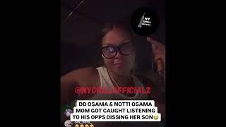 DD Osama Mom Listening To Notti & DD Osama Opp Sha Gz #newyorkdrill