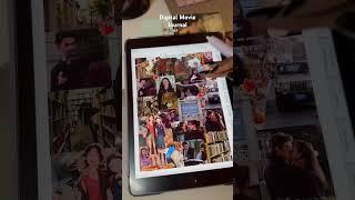 Journal with me, Digital Movie journal, Goodnotes Digital planner, Gilmore Girl, iPad, Apple Pencil