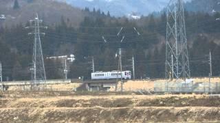 ほくほく線836M　六日町駅～魚沼丘陵駅間にて