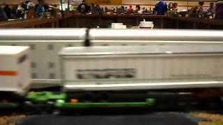 Model Train Show Railroad Crossing