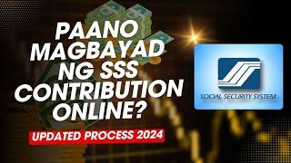 PAANO MAGBAYAD NG SSS CONTRIBUTION ONLINE? | Updated Process 2024 | Miss Marj Vlogs