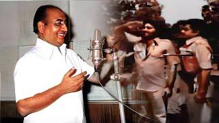 फिल्म स्क्रीन पर मिलेंगी ये लाइनें, Rare Voice of Mohammed Rafi Sahab