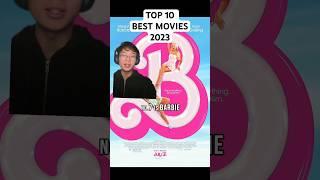 TOP 10 BEST Movies of 2023. What’s on your list? #top10 #movies2023 #bestmovies #barbie