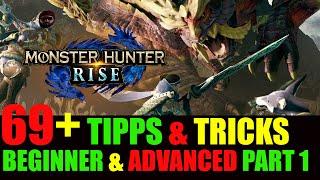 Monster Hunter Rise Tipps & Tricks Guide Beginner, Skills, Klassen, deutsch Anfänger Tips