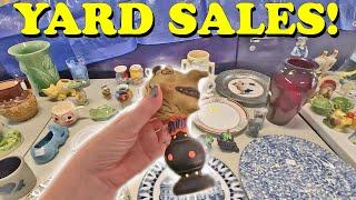 NO EARLY BIRDS?! Yard Sale Shop With Me | eBay Reselling