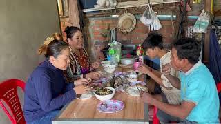 Grilled fish and fermented crabs