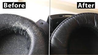 How to Remove & Clean Leather Ear-pads Cushions