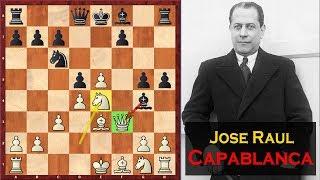 Amazing Game! Capablanca Sacrifices His Queen On Move 10