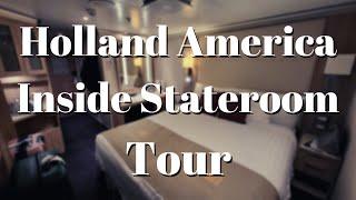 Holland America | Nieuw Statendam Inside Stateroom Tour