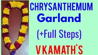 Chrysanthemum flower Garland ||V KAMATH'S ||