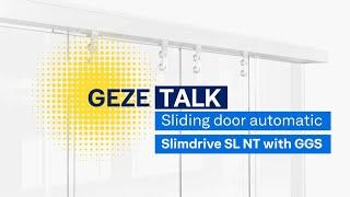 GEZE | Slimdrive SL NT with GGS (all-glass) | product presentation | Swedish with subtitles