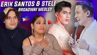 Our Favourites come together! Waleska & Efra react to SB19's STELL & Erik Santos Broadway Medley