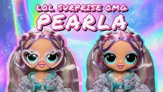 LOL Surprise OMG PEARLA!! Fashion Doll Unboxing & Review! 80’s Pastel Mermaid Vibes!! 