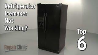 Ice Maker Not Working — Refrigerator Troubleshooting