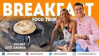 Best Ever KOLKATA Vegetarian Street FOOD Tour I बेजोड़ POCKET LITTI CHOKHA - The Story of Mithlesh Ji