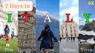 How to spend 7 days in Italy! Best Itinerary