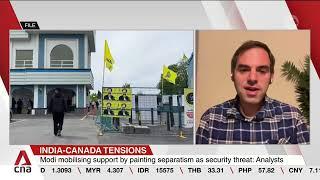 What is at the core of tensions between India and Canada?