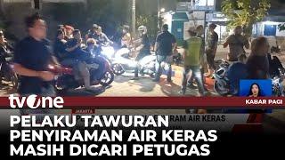 Polisi Buru Pelaku Penyiraman Air Keras di Cilincing saat Peristiwa Tawuran | Kabar Pagi tvOne