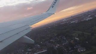 Plane Take Off  | Inside View | Relaxing Plane Take Off Sound | Ryanair 2022