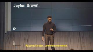 More Than 7: Jaylen Brown speaks at MIT