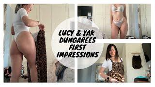 Get Dressed With Me | Lucy & Yak Dungarees | First Impressions