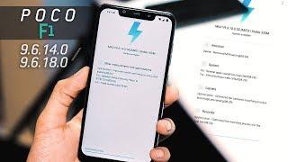 MIUI 9.6.14.0 & 9.6.18.0 OTA Updates for Xiaomi Poco F1 [ 1080p 60fps ]