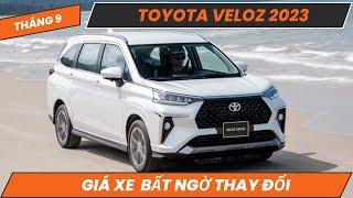 Giá xe Toyota Veloz 2023 Bất Ngờ Thay Đổi  giữa tháng 9