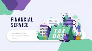 Financial Service Group Design Slides Business Animated Presentation408 Pitch Deck 56 ani