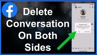 How To Delete Facebook Conversation From Both Sides