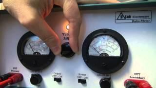 D-lab transformer impedance ratio meter demo audio or power custom build