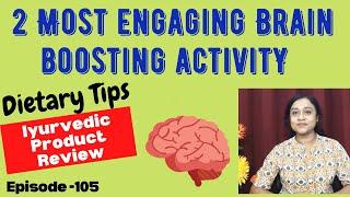 2 Most Engaging Brain Boosting Activities/Iyurved Brain Booster review