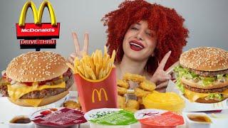 ASMR MCDONALDS ,BIG MAC, QUARTER POUNDER ,CHICKEN NUGGETS,CHICKEN SELECTS,CHILI CHESSE BITES MUKBANG