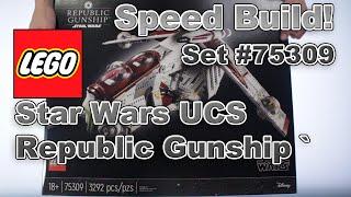 Speed Build: Star Wars UCS Republic Gunship | #75309